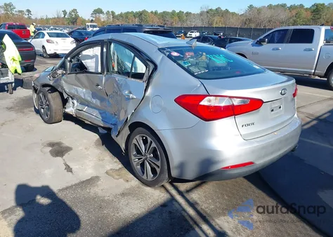 2014 Kia Forte Ex z USA, uszkodzony, nr VIN KNAFZ4A83E5234667